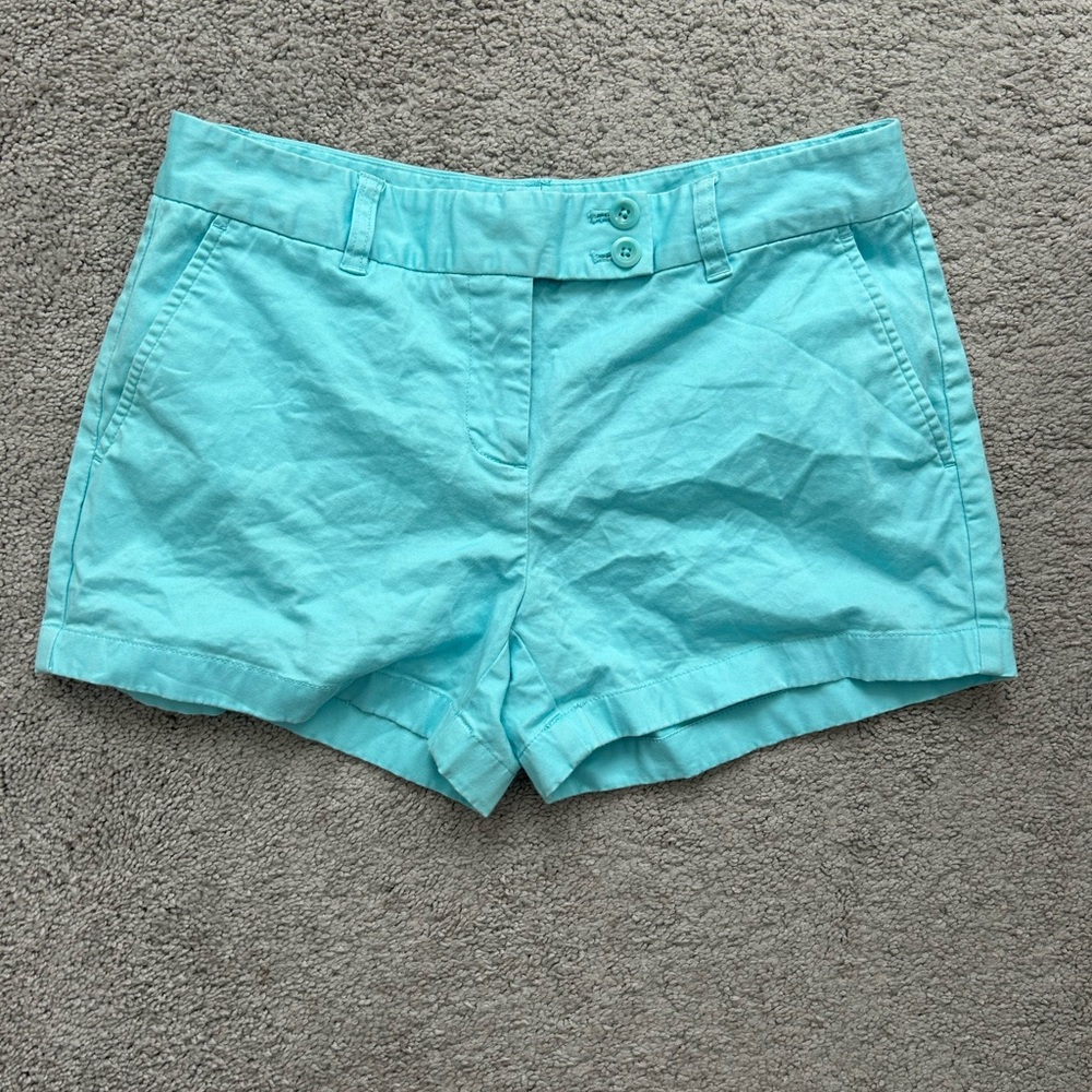Vineyard Vines Aqua Blue Women Shorts